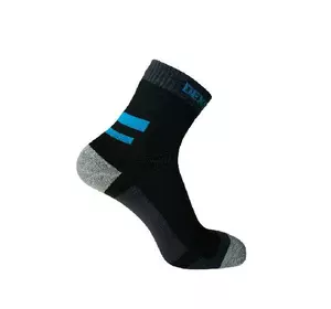 Шкарпетки водонепроникні  Dexshell Running, p-p S, з блакитними смугами