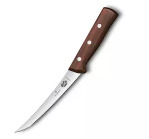 Кухонный нож Victorinox Wood Boning Narrow Flex 15см узкое обвалочный с дерев. ручкой