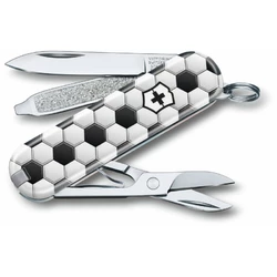 Складной нож Victorinox CLASSIC LE "World Of Soccer" 58мм/1сл/7функ/цветн/чехол /ножн