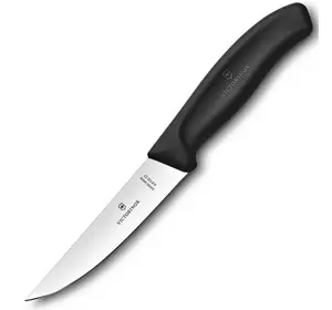 Кухонный нож Victorinox SwissClassic Carving 12см с черн. ручкой (блистер)
