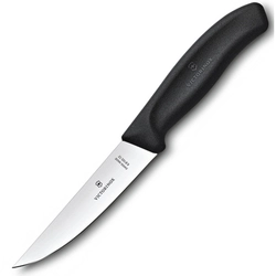 Кухонный нож Victorinox SwissClassic Carving 12см с черн. ручкой (блистер)