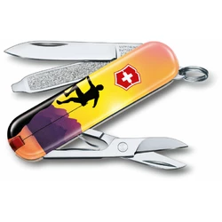 Складной нож Victorinox CLASSIC LE "Climb High" 58мм/1сл/7функ/цветн/чехол /ножн