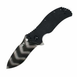 Ніж складний Zero Tolerance FOLDER G-10 BLACK/TIGER S 0350TS Ніж складний Zero Tolerance FOLDER G-10 BLACK/TIGER S 0350TS