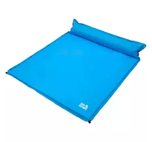 Каремат самонадувной Skif Outdoor Duplex, 192х157х3 cm ц:blue