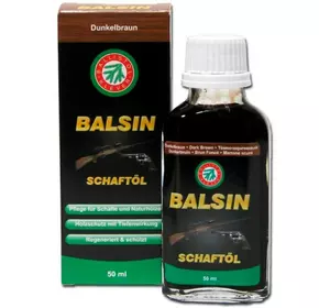 Мастило Ballistol Balsin Schaftol 50мл для догляду за деревом темно-коричневий (23150)